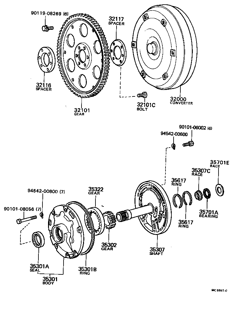 35003-30010 BODY SUB-ASSY, FRONT OIL PUMP product image