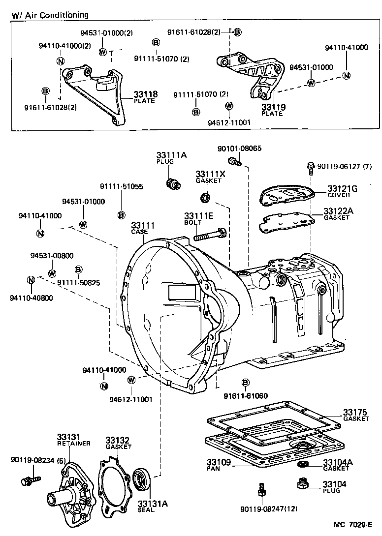 Toyota 90341-18057 PLUG SUB-ASSY, DRAIN(MTM)