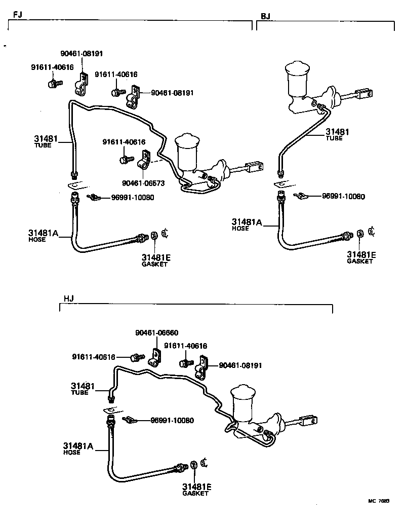 31301-60052 PEDAL SUB-ASSY, CLUTCH product image