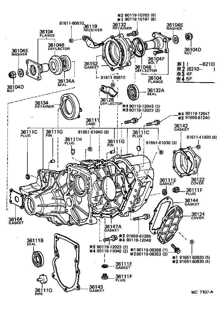 36103-60020 CASE, TRANSFER product image
