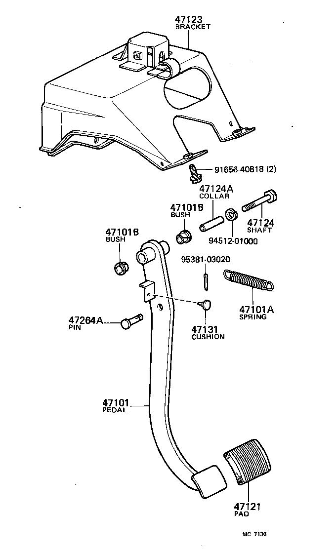 90249-10017 PIN(FOR PUSH ROD) product image
