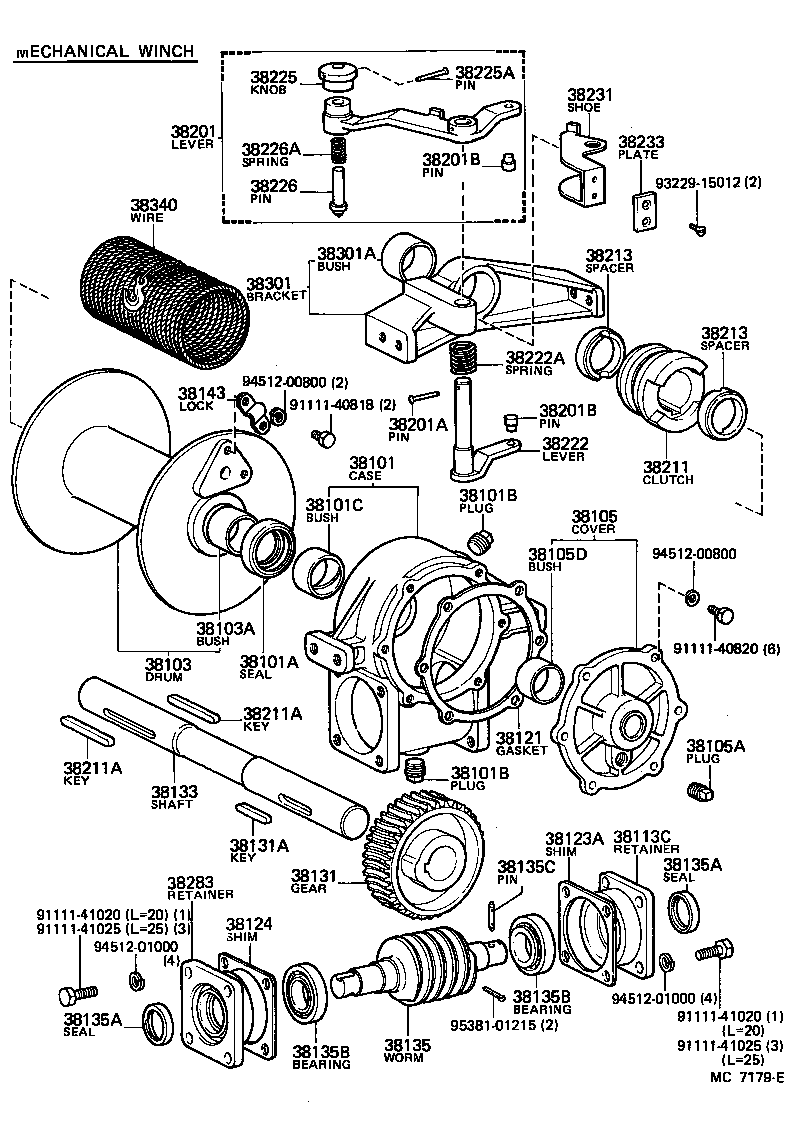 90386-10121 BUSH (FOR CLUTCH HUB SHIFT LEVER) product image