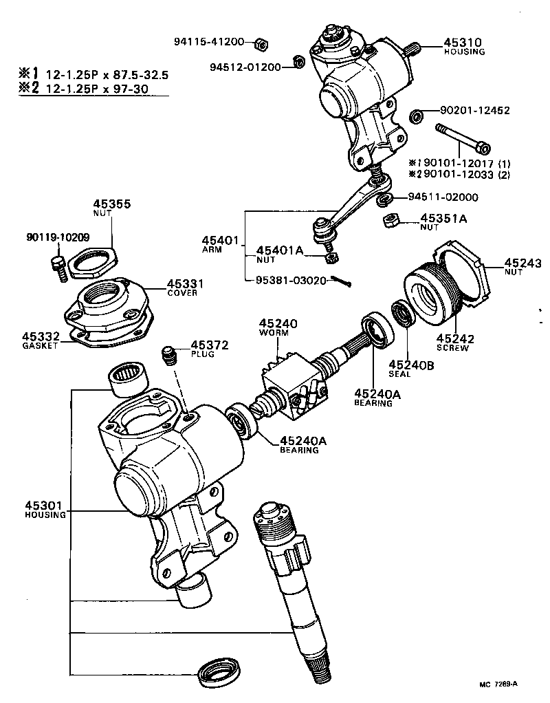 45082-14050 BRACKET SUB-ASSY, STEERING COLUMN UPPER SUPPORT product image