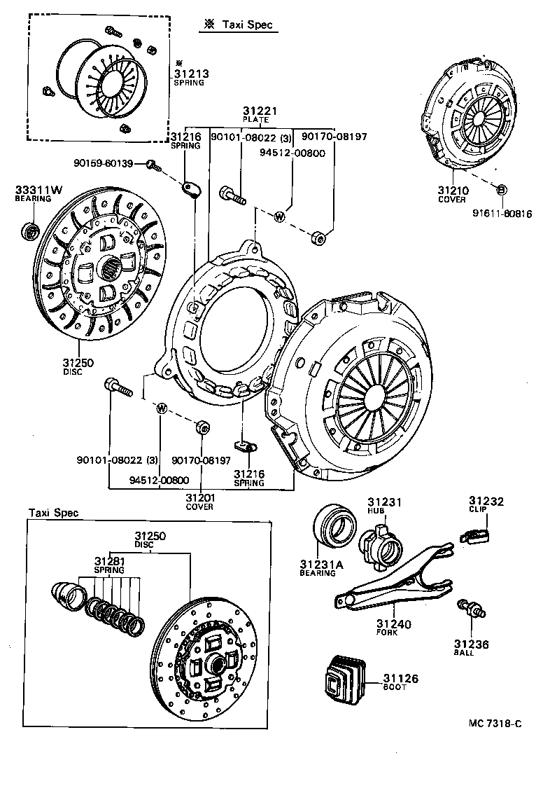 31280-39085 DISC ASSY, CLUTCH product image