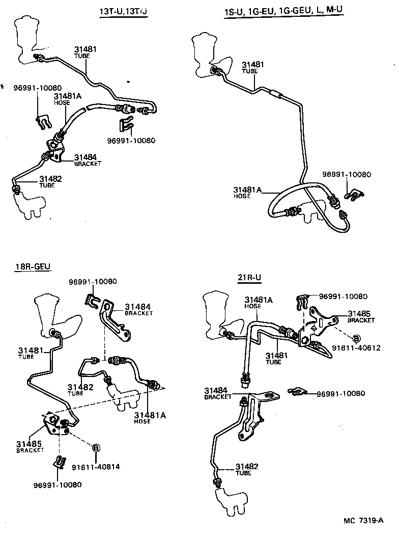 31301-22120 PEDAL SUB-ASSY, CLUTCH product image