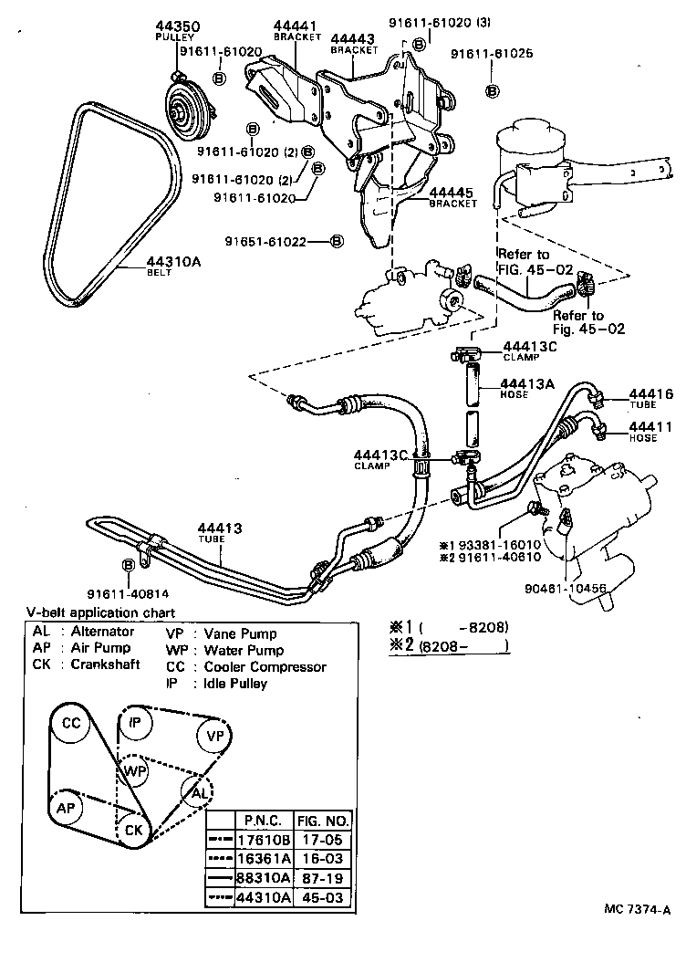 44402-22060 COOLER SUB-ASSY, POWER STEERING OIL, NO.1 product image
