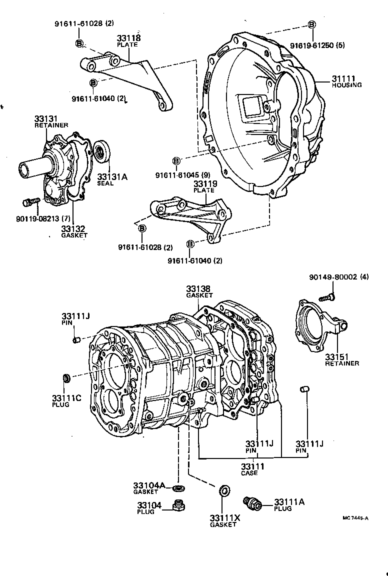33118-22050 PLATE, STIFFENER, RH(MTM) product image