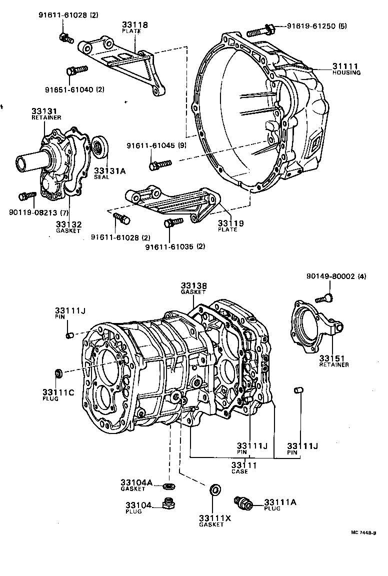33118-22050 PLATE, STIFFENER, RH(MTM) product image