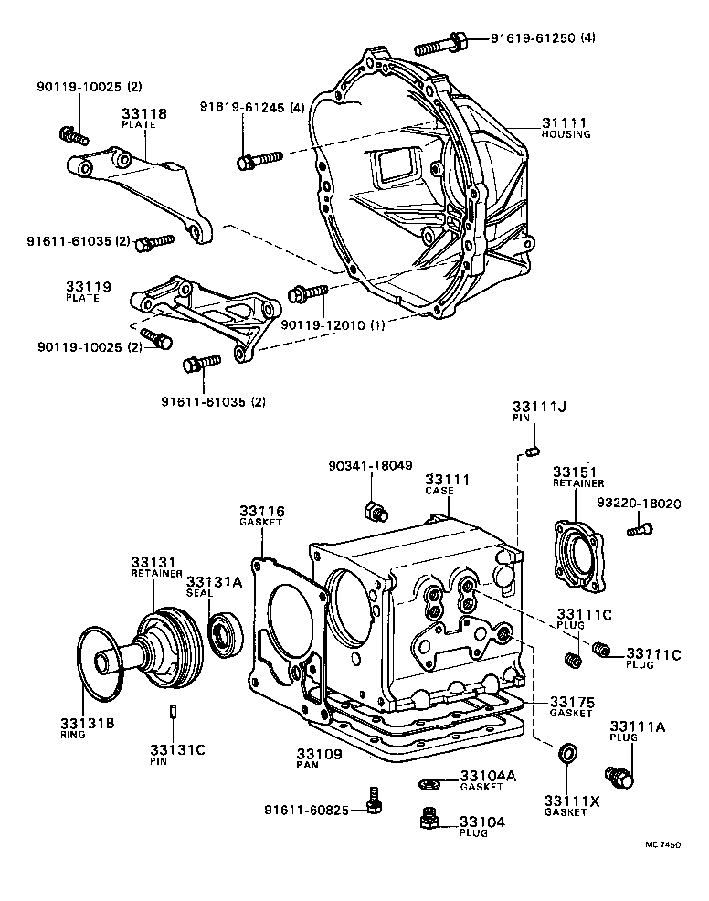 33118-22050 PLATE, STIFFENER, RH(MTM) product image