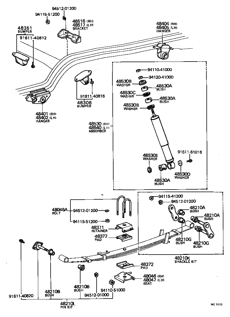 48231-22430 SPRING, COIL, REAR product image