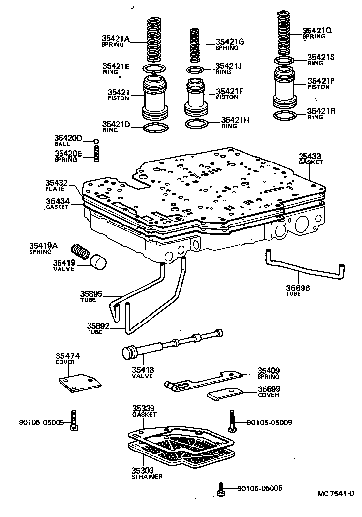 35339-30050 GASKET, OIL STRAINER product image