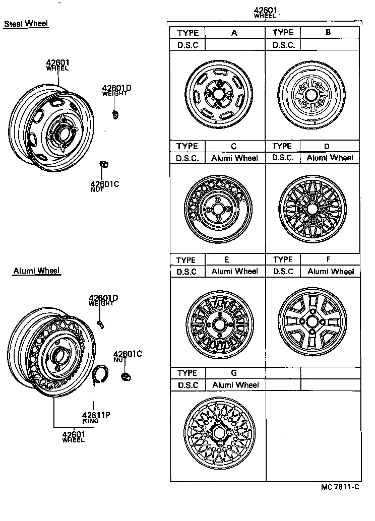 42602-24010 CAP, WHEEL product image