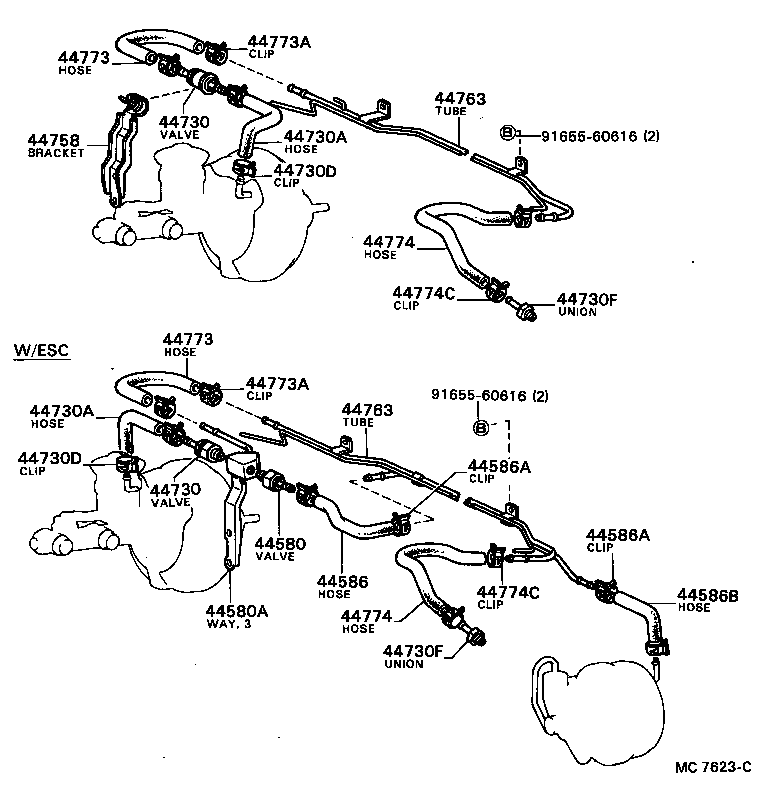 44610-24040 BOOSTER ASSY, BRAKE product image