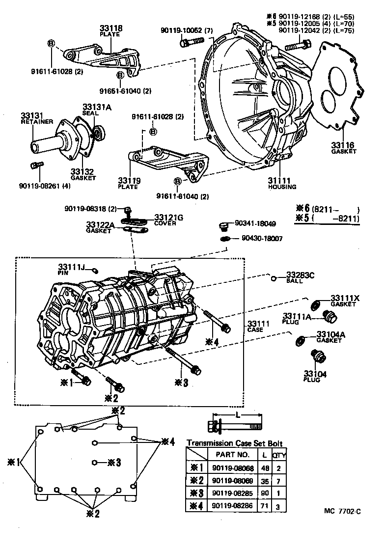 31111-14080 HOUSING, CLUTCH product image