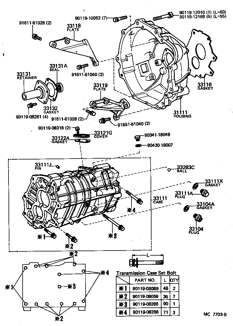 31111-22100 HOUSING, CLUTCH product image