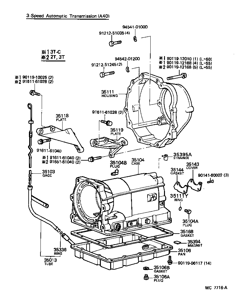 35103-14022 GAGE SUB-ASSY, TRANSMISSION OIL LEVEL product image