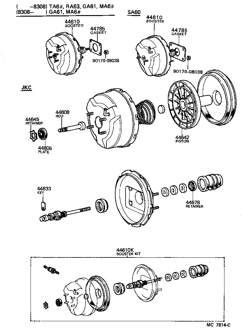 44774-14010 HOSE, UNION TO CONNECTOR TUBE product image
