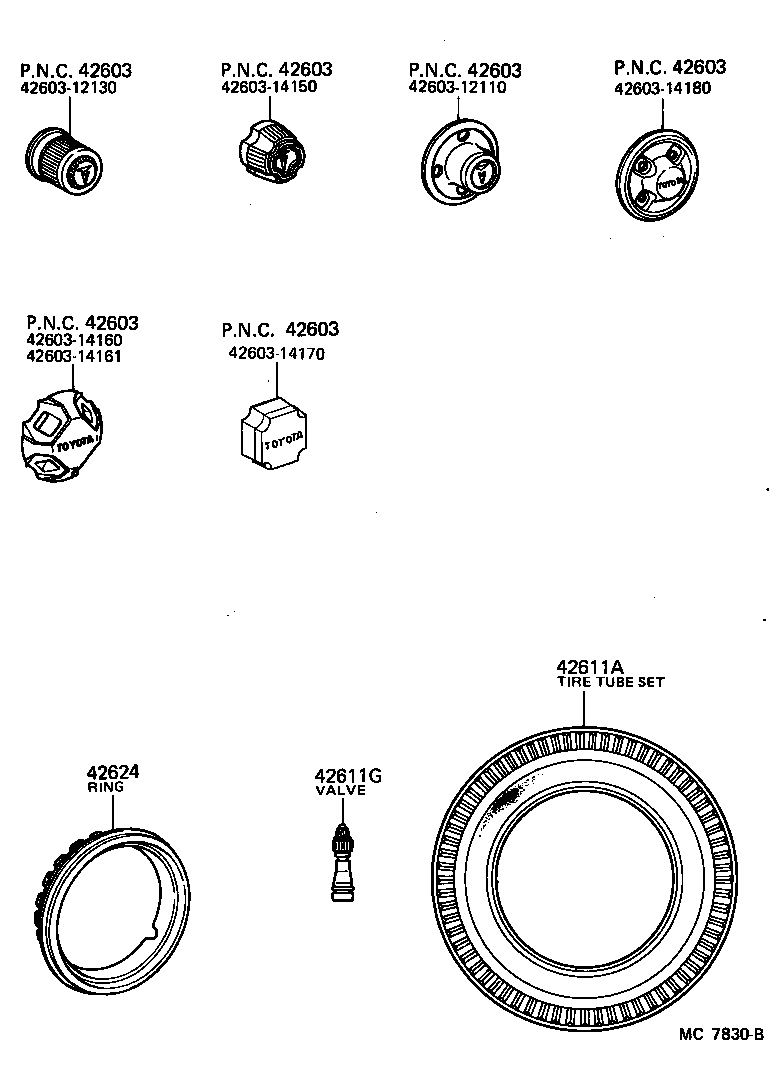 42601-14031 WHEEL, DISC product image