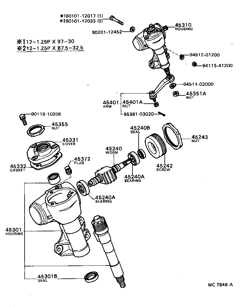45082-22011 BRACKET SUB-ASSY, STEERING COLUMN UPPER SUPPORT product image