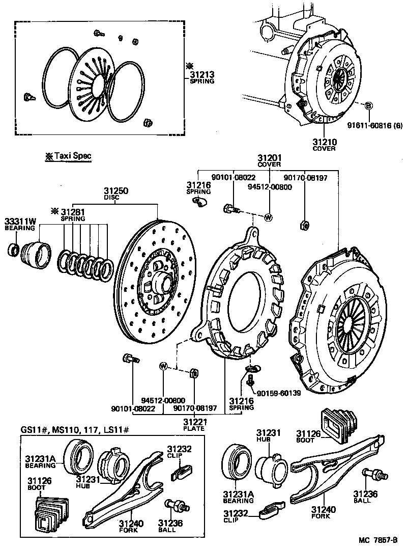 31250-30280 DISC ASSY, CLUTCH product image