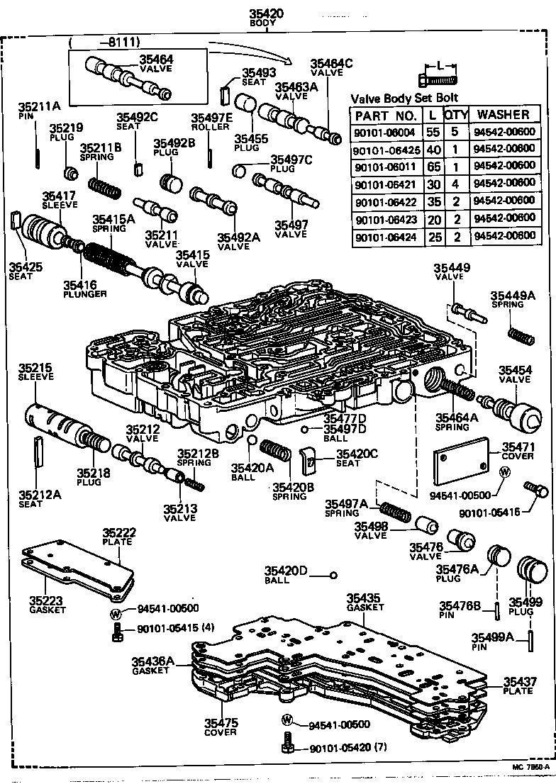 35420-30010 BODY ASSY, LOWER VALVE product image
