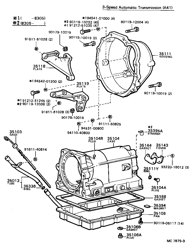 35103-20041 GAGE SUB-ASSY, TRANSMISSION OIL LEVEL product image