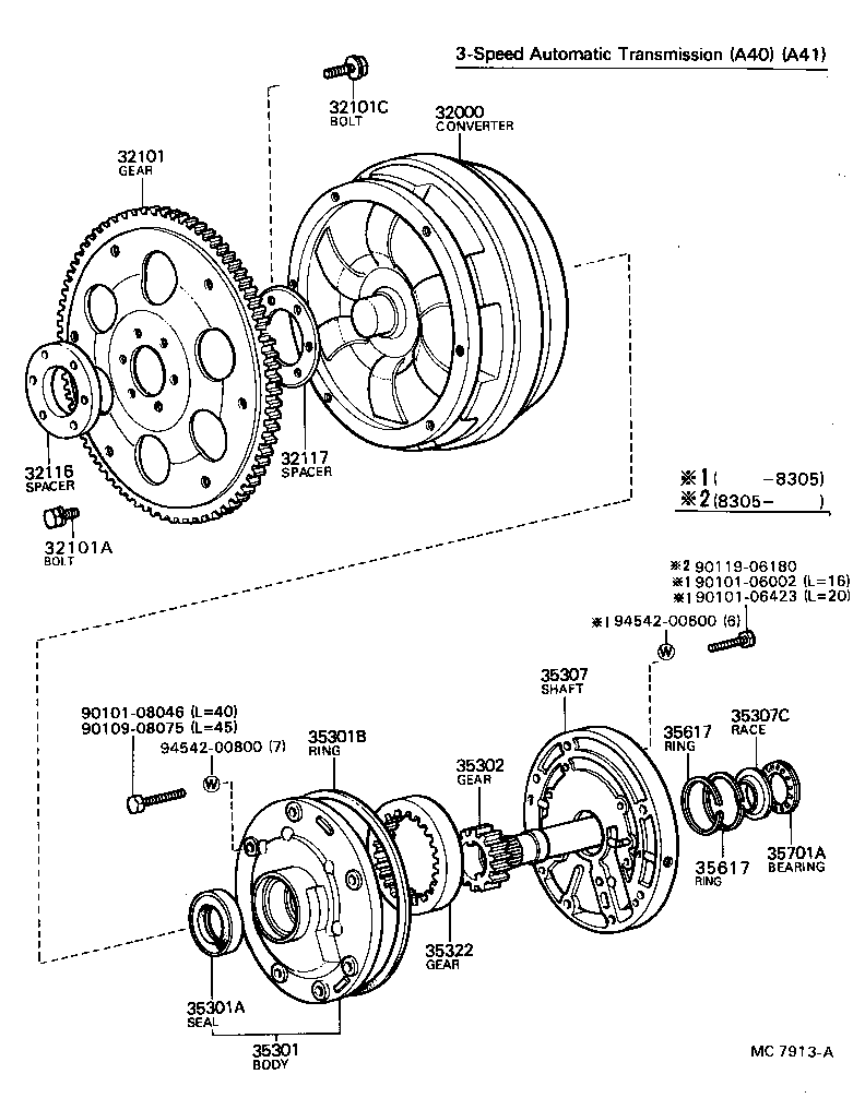 32101-22030 GEAR SUB-ASSY, DRIVE PLATE & RING product image