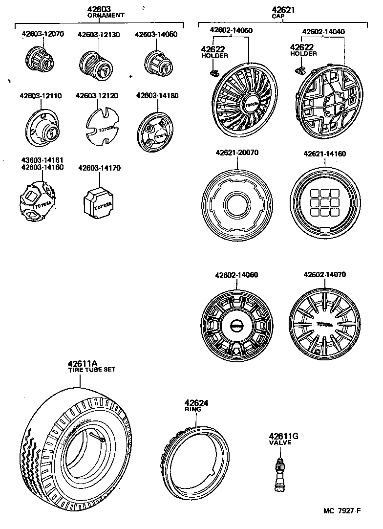 42611-24040 WHEEL, DISC product image