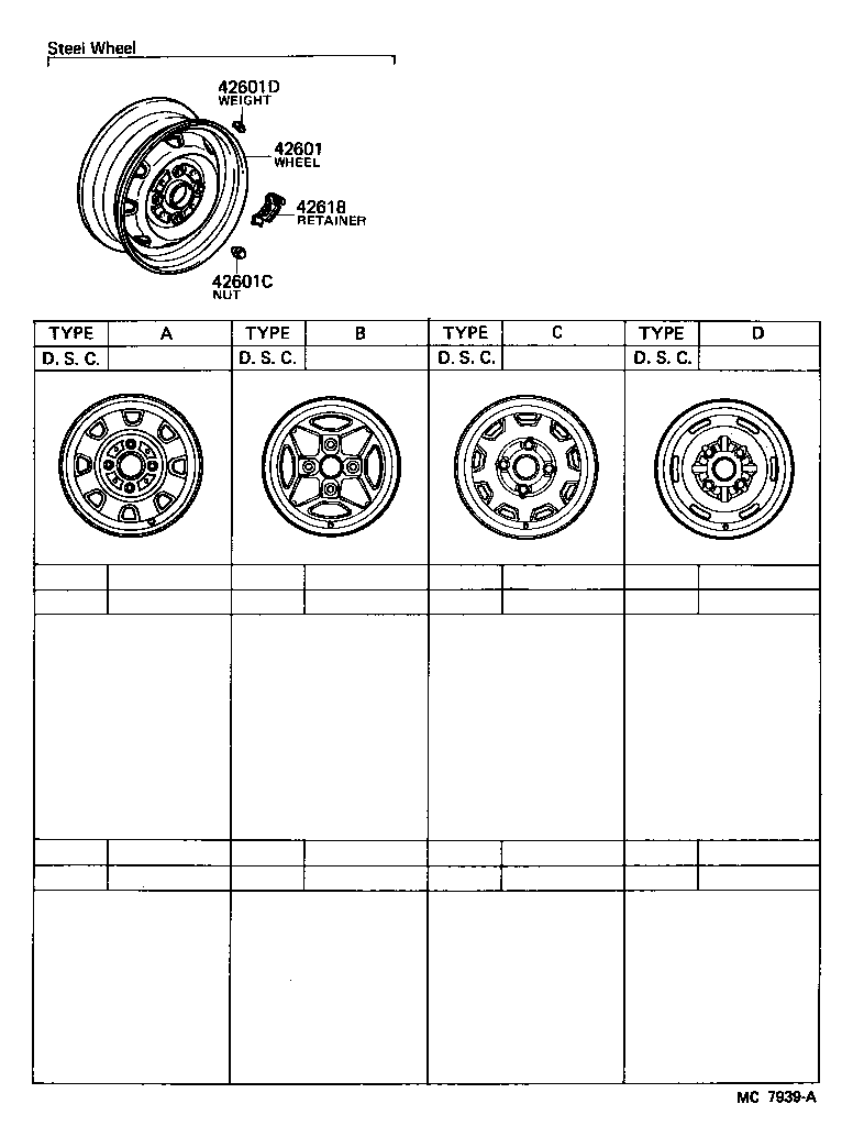 42603-14030 ORNAMENT SUB-ASSY, WHEEL HUB product image