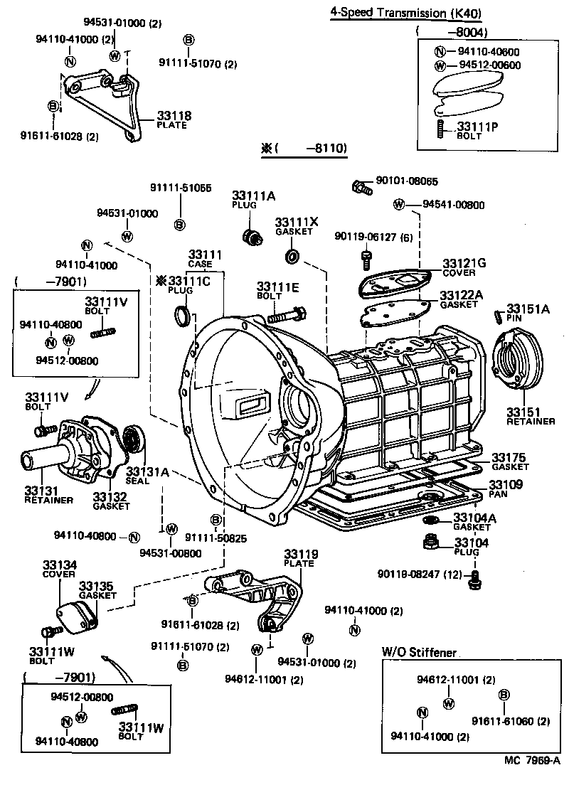 33119-12021 PLATE, STIFFENER, LH(MTM) product image