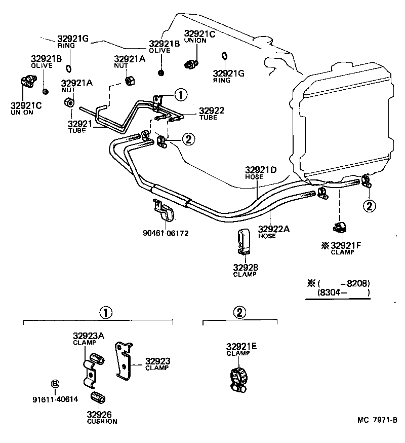 90407-13005 UNION(FOR OIL COOLER TUBE) product image