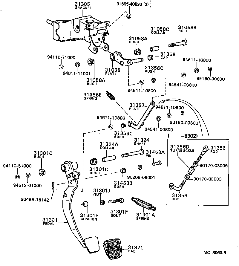 04319-28010 CUP KIT, CLUTCH ACCUMULATOR product image