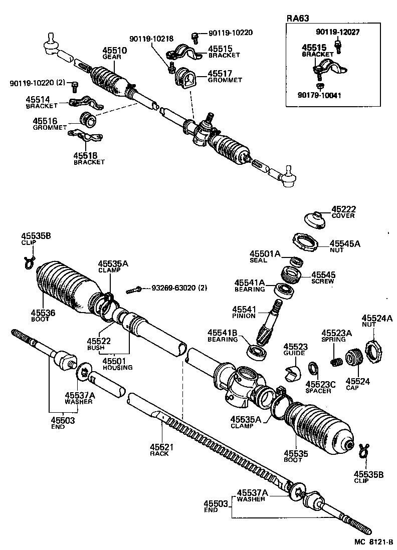 44147-24020 SEAT, SPOOL VALVE SPRING product image