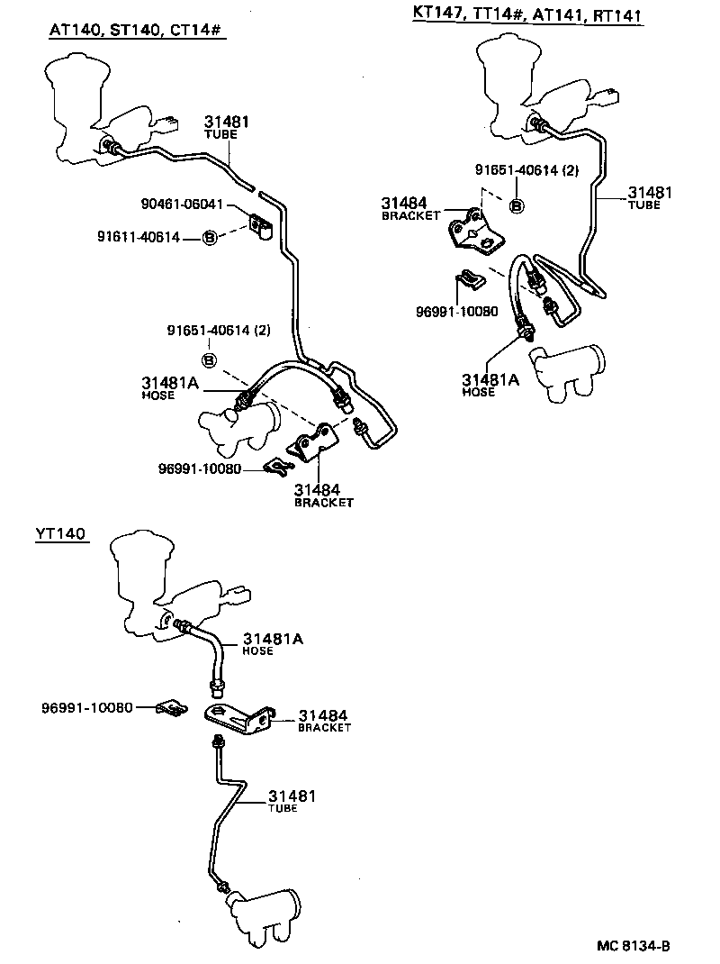 31310-20070 PEDAL SUB-ASSY, CLUTCH product image