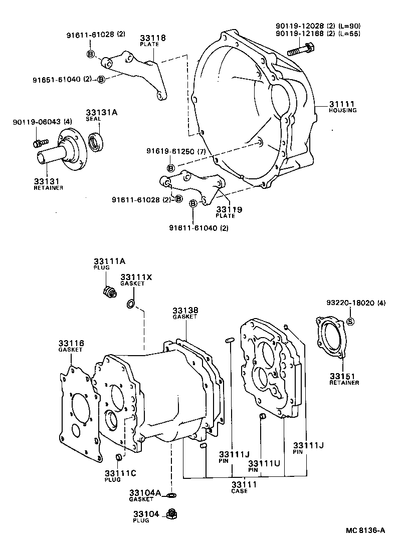 33119-12060 PLATE, STIFFENER, LH(MTM) product image