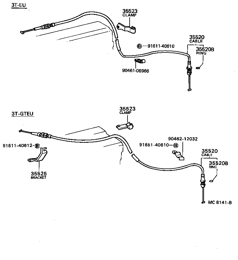 35520-22110 CABLE ASSY, THROTTLE product image