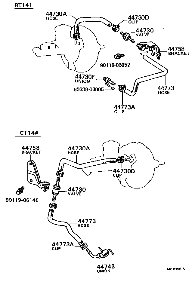 44610-20870 BOOSTER ASSY, BRAKE product image