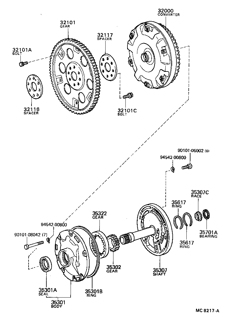 32000-20110 CONVERTER ASSY, TORQUE product image
