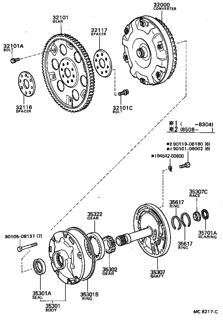 32000-20111 CONVERTER ASSY, TORQUE product image