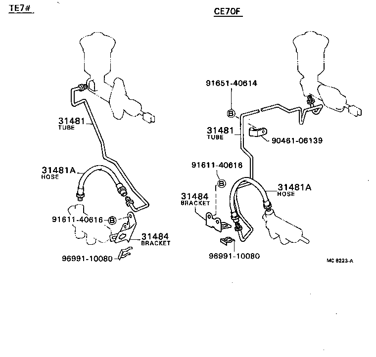 31392-12010 CLEVIS, CLUTCH CABLE product image