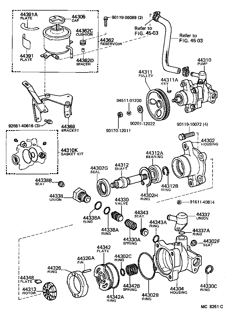 44320-14130 PUMP ASSY, VANE product image