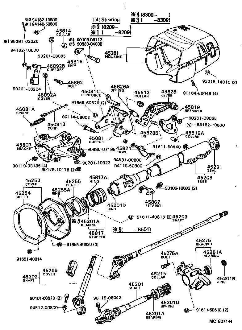 44147-24020 SEAT, SPOOL VALVE SPRING product image