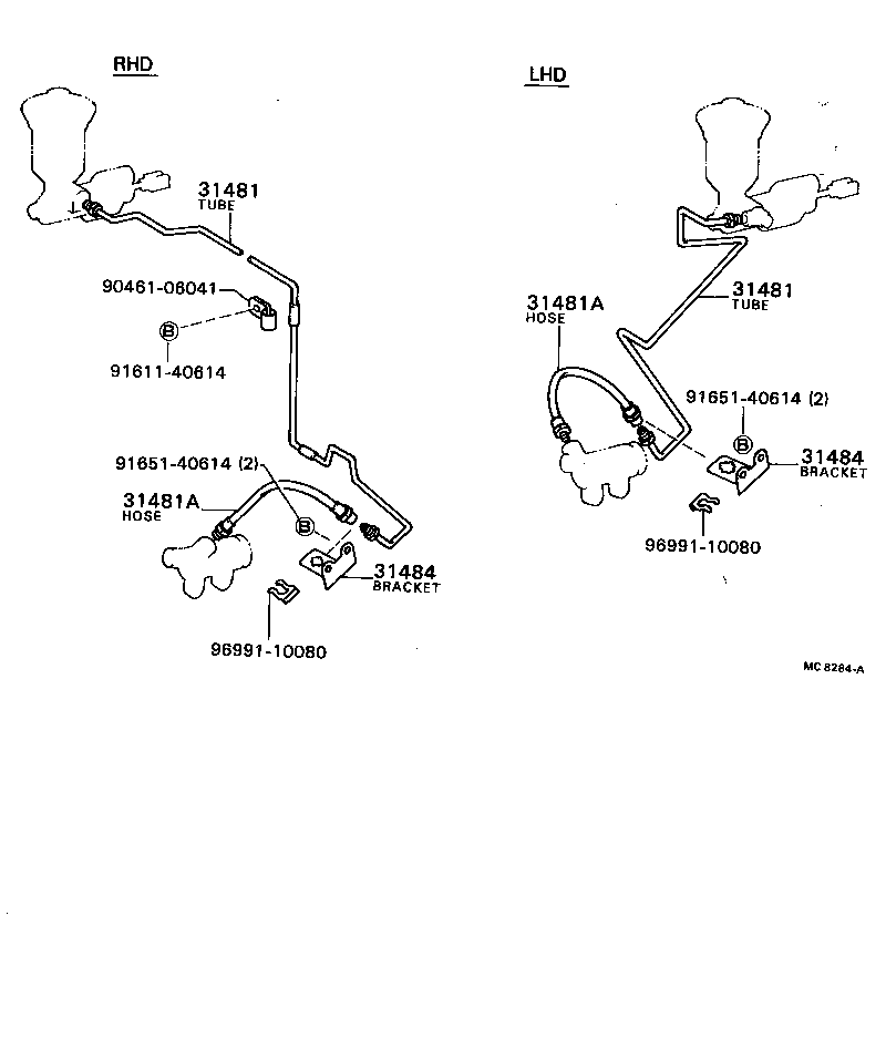 90240-08058 PIN, W/HOLE(FOR CLUTCH MASTER CYLINDER PUSH ROD CLEVIS) product image