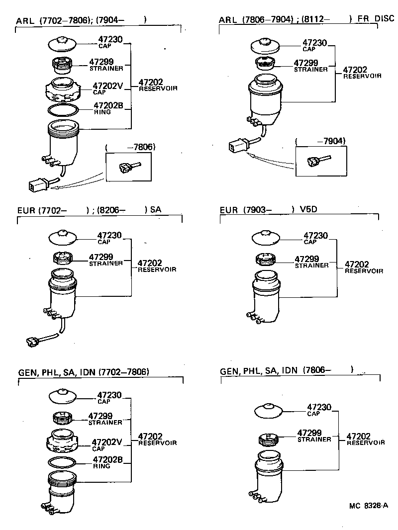 31424-26020 CAP, RESERVOIR product image