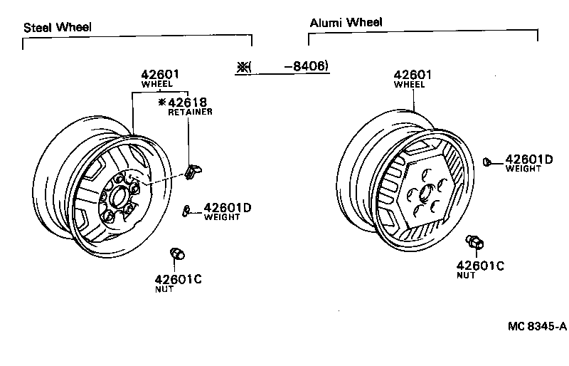 42601-32010 WHEEL, DISC product image