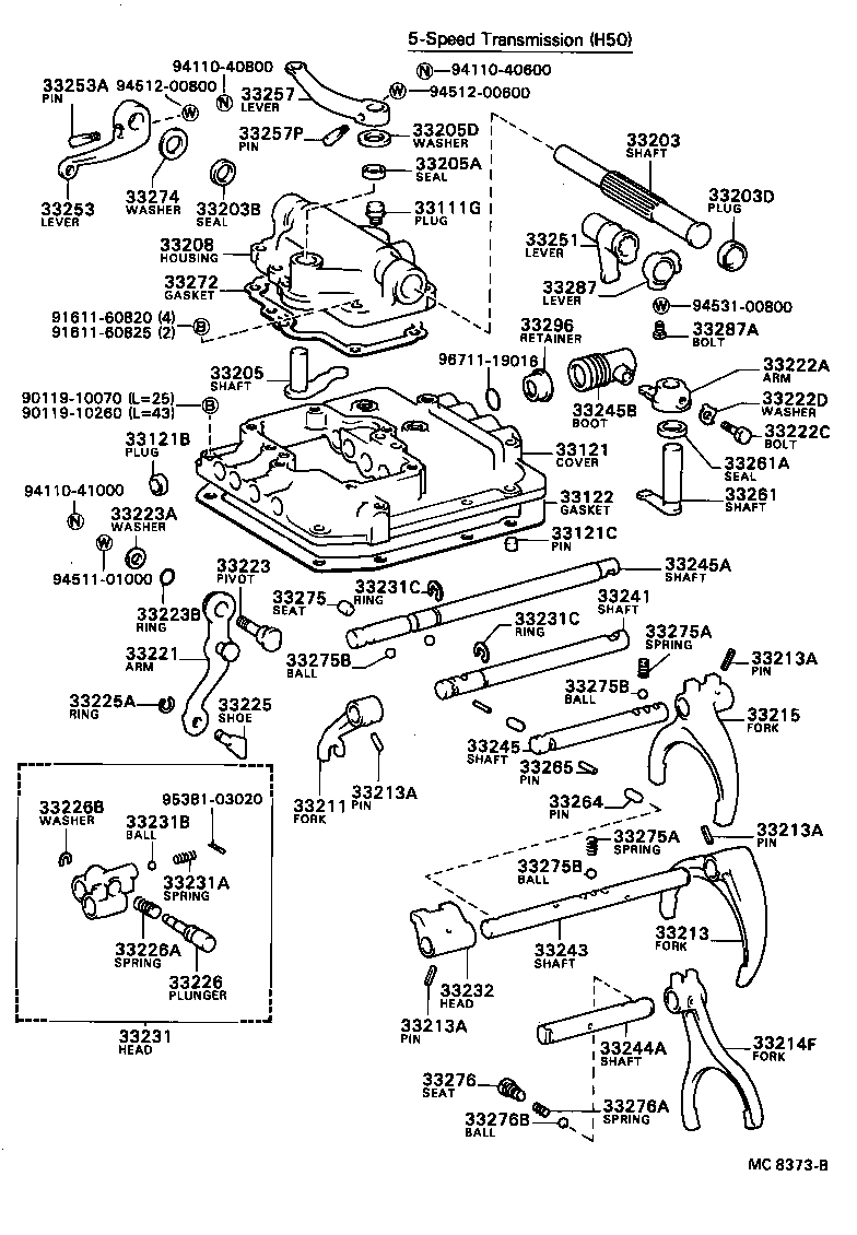 90331-10001 PLUG, EXPANSION OR TIGHT(FOR TRANSMISSION CASE COVER) product image