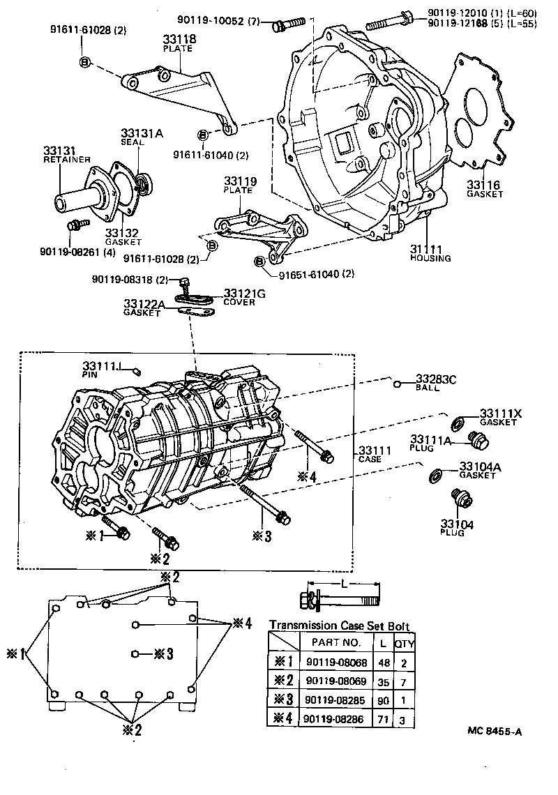 31111-30190 HOUSING, CLUTCH product image