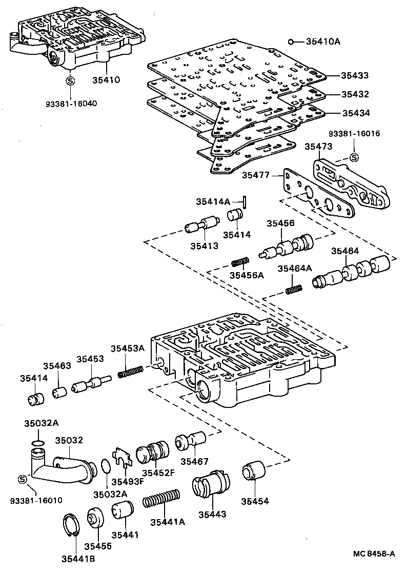 90501-25015 SPRING, COMPRESSION (FOR ACCUMULATOR PISTON NO.2) product image