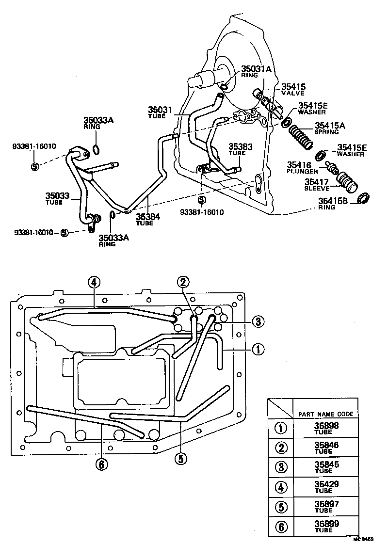 90501-25015 SPRING, COMPRESSION (FOR ACCUMULATOR PISTON NO.2) product image