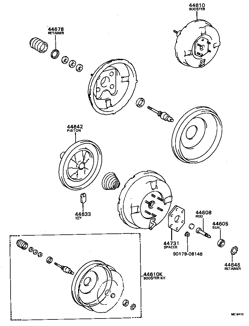 44786-36010 INSULATOR, HOSE HEAT product image